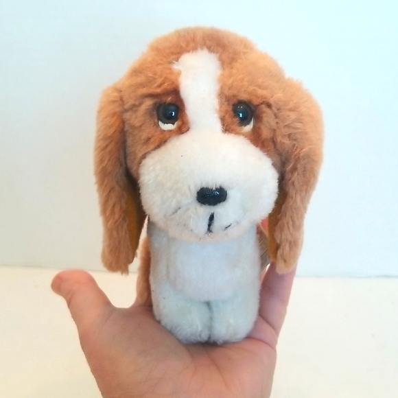 Vintage Livingston Sad Puppy Eyes Plush Made in Korea - Picture 2 of 9